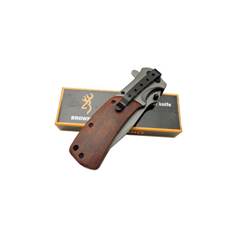 Browning Çakı Ahşap Sap Ürün Kodu: A342 21 CM