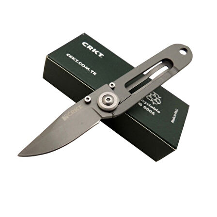 Crkt Mini Titanyum Düz Çakı Marka:CRKT Ürün Kodu: 5500TD 14,5 CM