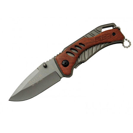 Buck Çakı Ahşap k Marka:Buck Çakılar Ürün Kodu: X61 15,5 CM