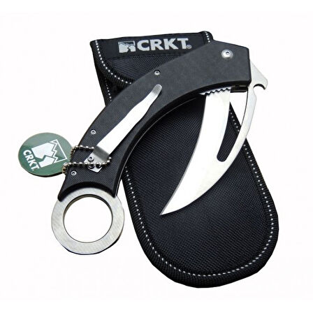 Crkt Blacsrambit Karambit Çakı Marka:CRKT Ürün Kodu: X-0641WY-23 CM