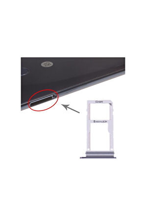 Lg V30/V30 Plus Sim Kart Tepsisi Sim Tray Siyah Renk
