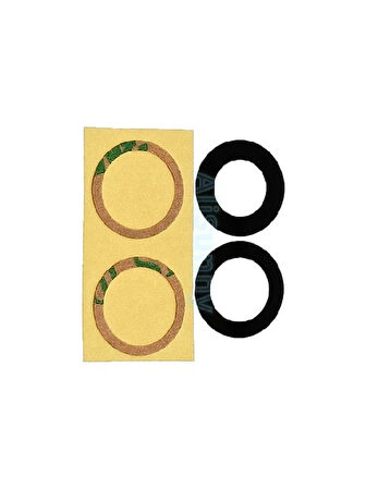 iPhone 13 2li Arka Kamera Camı Lens Yapışkanlı