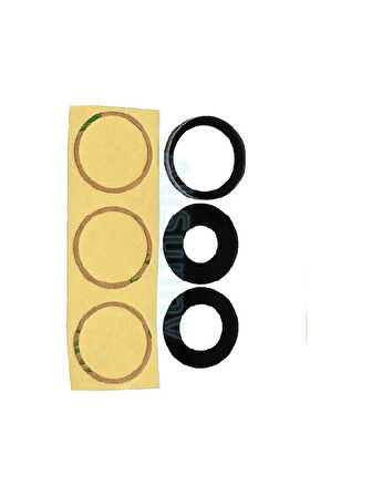 Iphone 13 Pro 3lü Arka Kamera Camı Lens Yapışkanlı