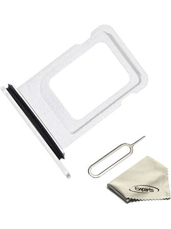 Apple iPhone 15 Uyumlu Çift Sim Tepsisi