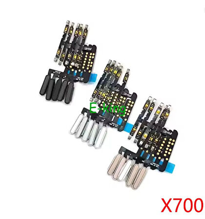 Samsung Galaxy Tab S8 X700 X706 Güç Anahtarı AÇIK KAPALI Ana Ekran Düğmesi Yan Tuş Esnek Kablosu Parmak İzi Dokunmatik Kimlikli