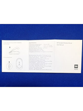 Xiaomi Çift Modlu Dual Mode Kablosuz Bluetooth Mouse 1200 Dpi Siyah (WXSB01MW)