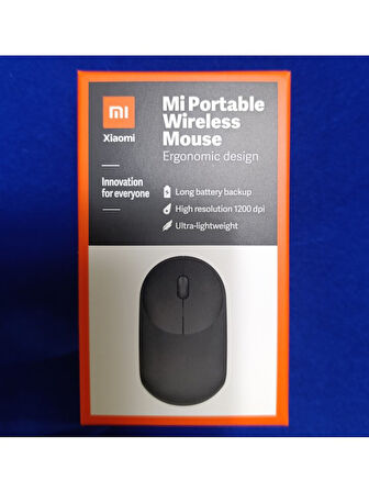 Xiaomi Çift Modlu Dual Mode Kablosuz Bluetooth Mouse 1200 Dpi Siyah (WXSB01MW)