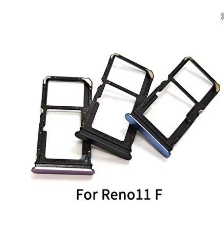 Oppo Reno 11 F SIM Kart Tepsi Yuvası Sim aparatıTutucu Adaptör Soketi Onarım Parçaları