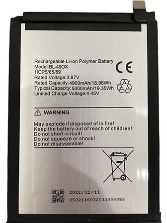 Infinix Hot 12 Pro Uyumlu Batarya Pil Sıfır BL-49OX