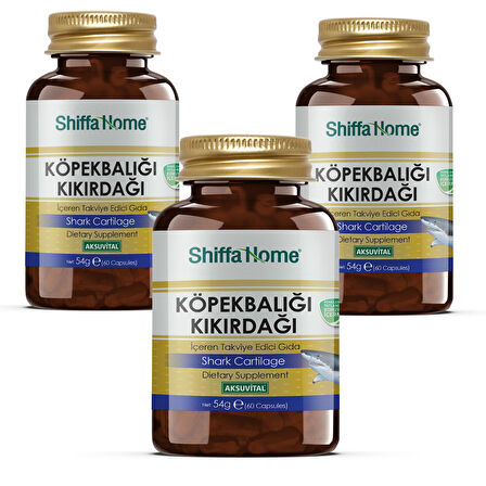 Köpekbalığı Kıkırdağı 60 Kapsül (3 Adet)