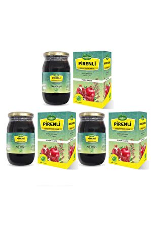 Pirenli Form Bitkisel Bal Karışımı 420 g X 3 Adet