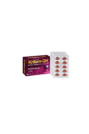 Krilom QH 30 Yumuşak Kapsül