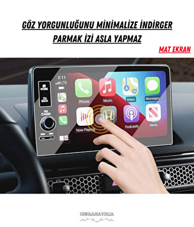 Honda Yeni HR-V e:HEV 2024 Navigasyon Multimedya Uyumlu Mat Ekran Koruyucu