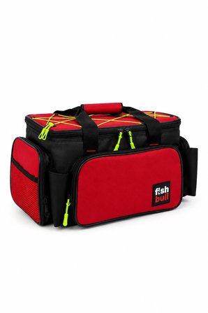 Fishbull Profesyonel Balıkçı Çantası - Kırmızı