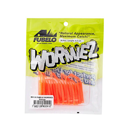 Fubelo Wormiez 5.2 Cm LRF Silikon Yem ORANGE