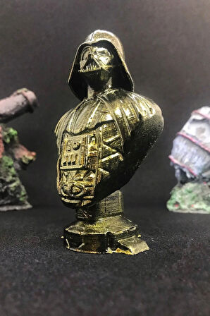 Star Wars Darth Vader Büst 10cm - Gold Efekt