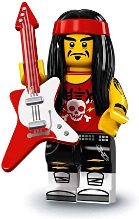 Lego Minifigür - Ninjago Movie - 71019 - Gong & Guitar Rocker