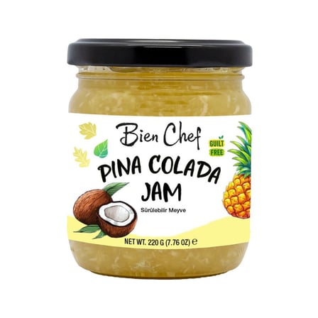Bien Chef Gurme Koleksiyonu 3'lü Reçel Seti 3x220 gr (Pina Colada, Mojito, Az Acılı Lime)