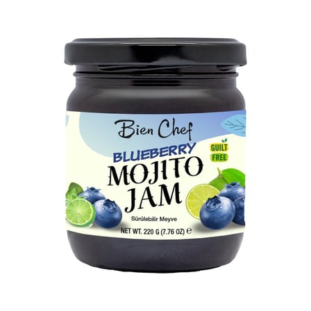 Bien Chef Aile Koleksiyonu 3'lü Reçel Seti 3x220 gr (Elmalı Kurabiye, Mango Portakal, Yaban Mersinli Mojito)