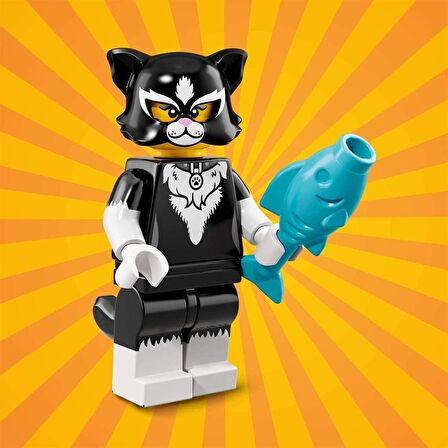 Lego 71021-12 Minifigür Seri 18 - Cat Costume Girl