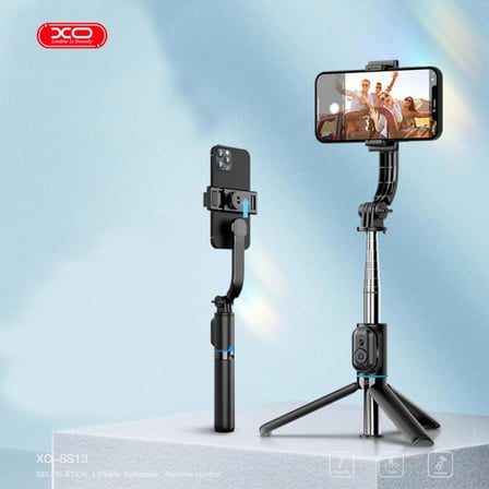 Premium Görüntü Aleti Çekim Kulesi SS13 Bluetooth Kumandalı Tripod Selfie Çubuğu