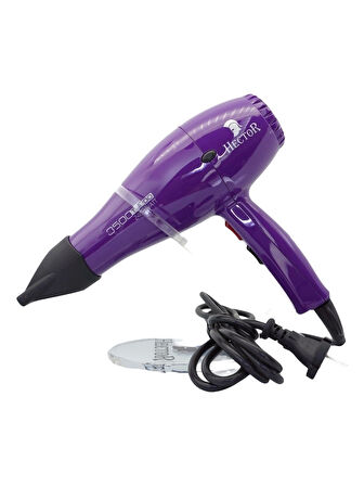 Hector 3500 MOR Turbo Fön Makinesi 2400W - Mor