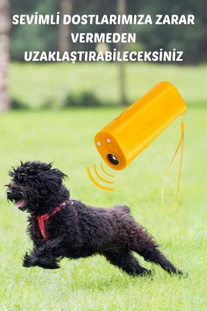 AD- Ultrasonik  DB Uzun Menzilli Köpek Savunma ve Eğitici Ses Cihazı
