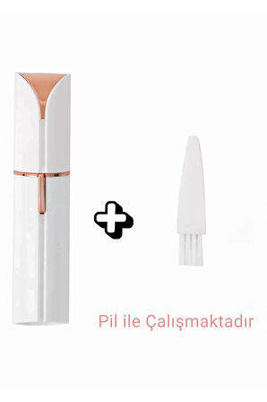 BUĞZ Yüz Vucut Epilasyon Aleti - Bıyık Alma Epilatörü - Yüz Epilatör - Bıyık Tüy Alma Aleti