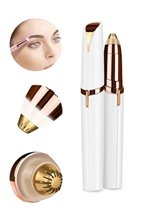 Flawlbss Kaş Ve Bıyık Yüz Tüy Alma Cihazı Epilatör Epilasyon Traş Makinesi Pilli