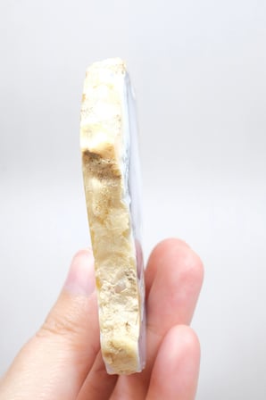 Dendritik Bal Opal Dilimi: Cilalanmış Merlinite Taşı (90g)