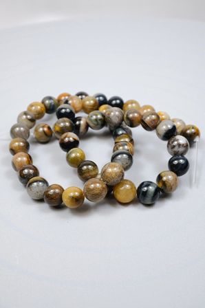 Sanatın ve Doğanın Mükemmel Tuvali: Parlak Picasso Jasper Küre Kesim 8mm Dizi