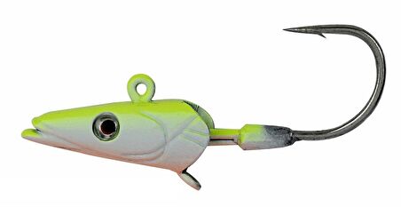 Savage gear Sandeel Jig Head 16g 3/0 - 3pcs Glow Suni Yem