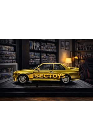 1988 BMW 3 SERIES M3 Parlak Altın (E30) BMW M3 WARSTEINER DİECAST ARABA BMW E30 MODEL GOLD RENGİ