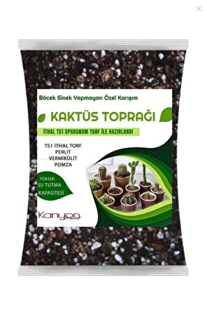 5 Litre Kaktüs Toprağı - Böcek Sinek Yapmayan Toprak