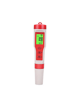 Profesyonel 4 In 1 Ph Ec Tds Metre Su Kalitesi Test Cihazı Dijital Ph/tds/ec/sıcaklık Monitörü Havuz Akvaryumları Içme Suyu