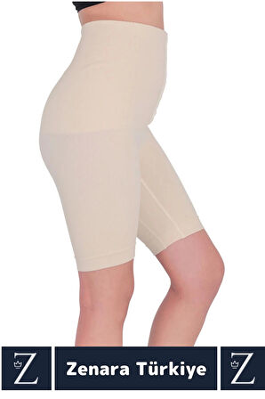 Özel Üretim Günlük İç Göstermez Vücut Şekillendiren Toparlayan Beden Küçülten Ağraflı Paçalı Korse