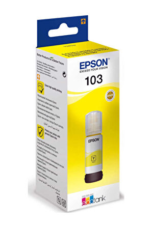 Epson 103-C13T00S44A Sarı Orijinal Mürekkep Kartuş