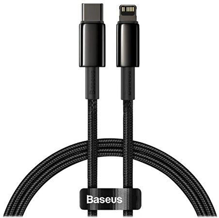 Baseus Super Şarj Örgü Tasarım1Mt 20W İPhone Şarj Kablosu İphone 11 12 13 14 Pro Max Şarj Veri Kablosu