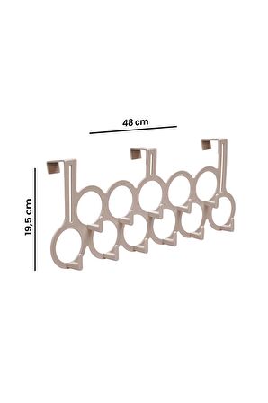 Kahverengi Gondol Kapı Arkası Askılık - Çok Amaçlı Kapı Arkası Askılığı