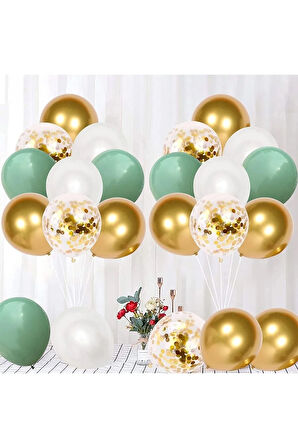 2 Li Balon Standlı Balon 14 Adet