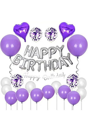 Happy Bırthday Balon Set