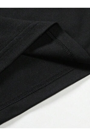 Erkek Brooklyn Kabartma Baskılı Oversize T-Shirt