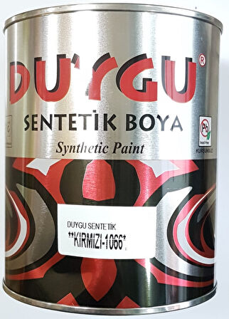 Duygu Sentetik KIRMIZI Boya GALON 2.850 Kg.