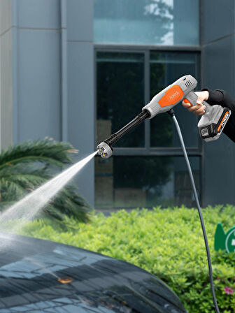 Auhma ACR-03 Basınçlı Oto Yıkama Makinesi 175PSİ 2 Akü 0.83 Bar 