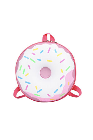 Donut Pembe Şirin Anaokul Çantası
