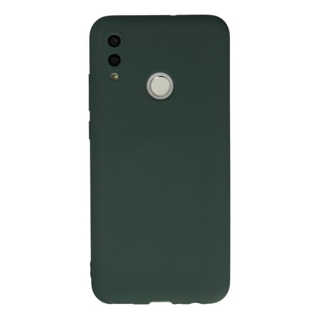 Huawei P Smart 2019 Kılıf Nano İçi Kadife Silikon - Koyu Yeşil
