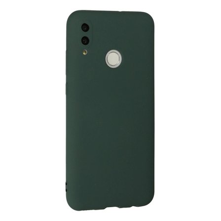 Huawei P Smart 2019 Kılıf Nano İçi Kadife Silikon - Koyu Yeşil