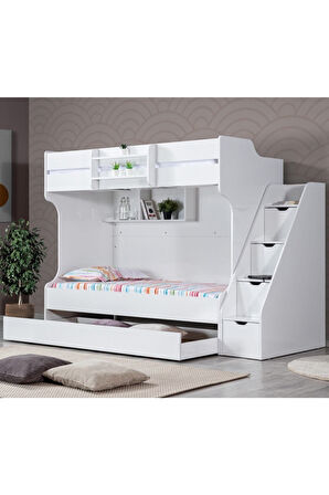 Ranza, Kardem Yavrulu Ranza - Beyaz + 3 Adet Comfort Yatak