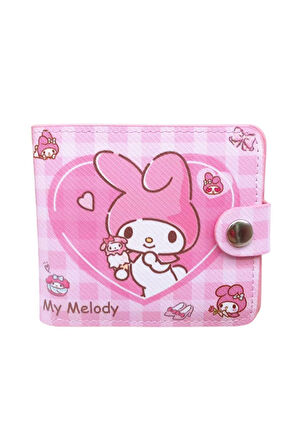 Sanrio My melody Pembe Şirin Kız Çocuk Pembe Cüzdan