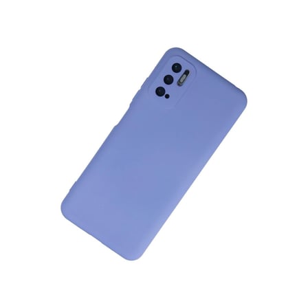 Xiaomi Redmi Note 10 5g Kılıf Nano İçi Kadife Silikon - Lila